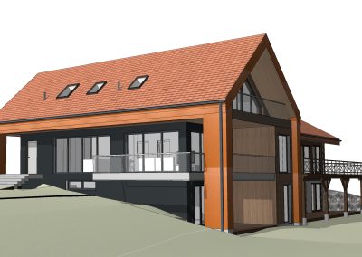 Rozbudowa budynku letniskowego